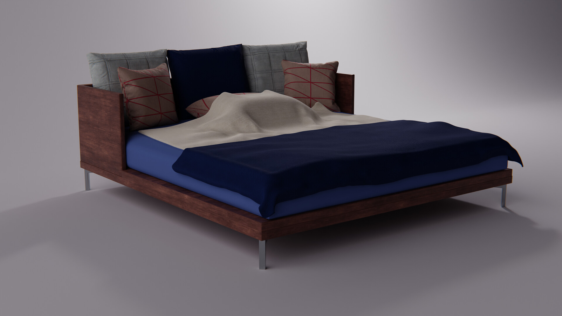 ArtStation Cozy Dozy Bed Blender 3D Asset