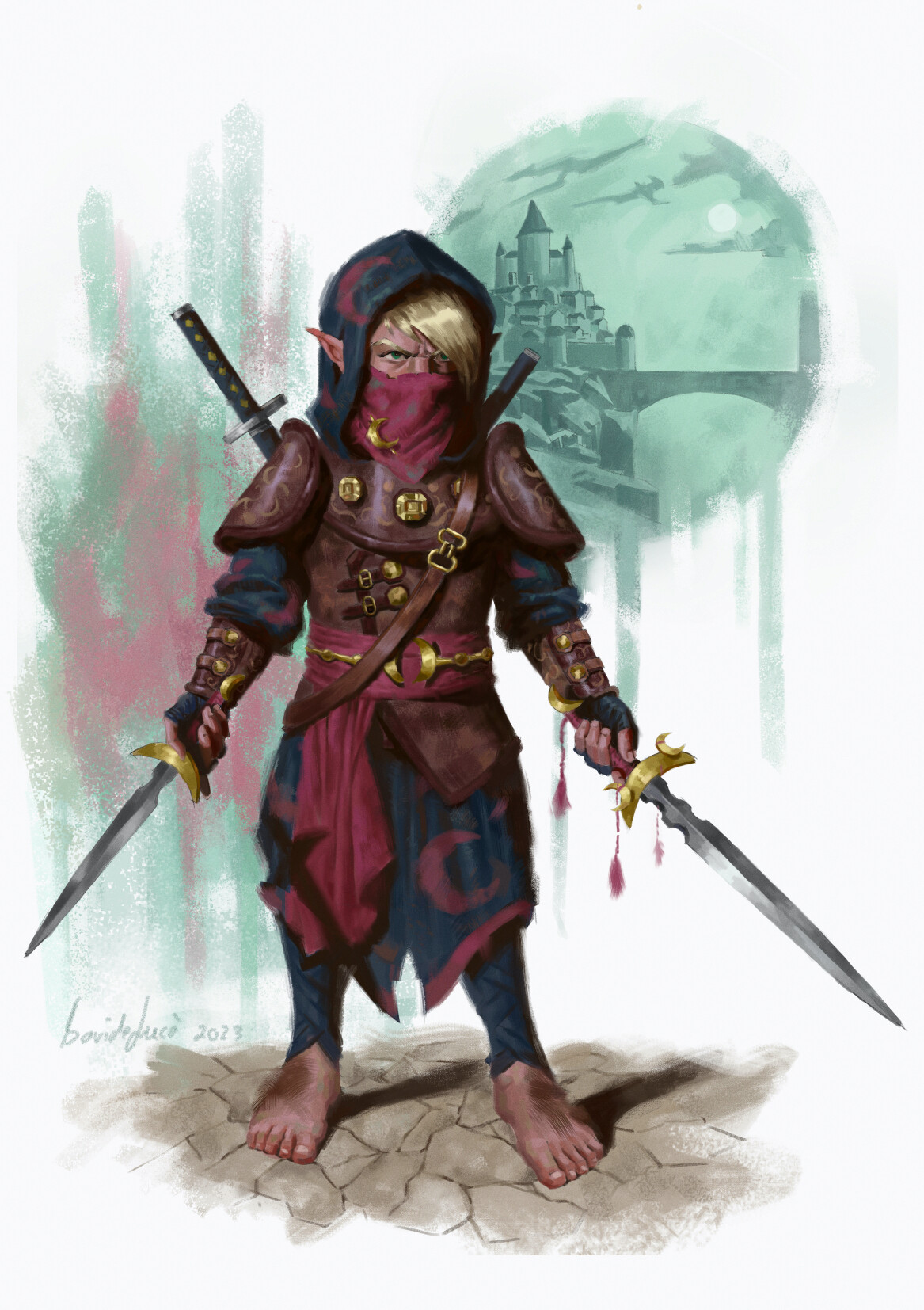 ArtStation - Halfling Rogue