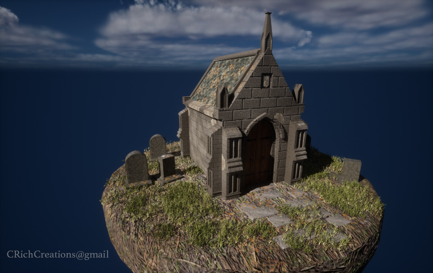 Cliff Rich - Mausoleum Diorama