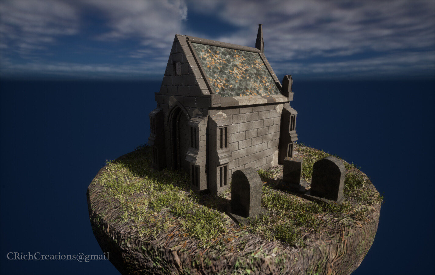 Cliff Rich - Mausoleum Diorama