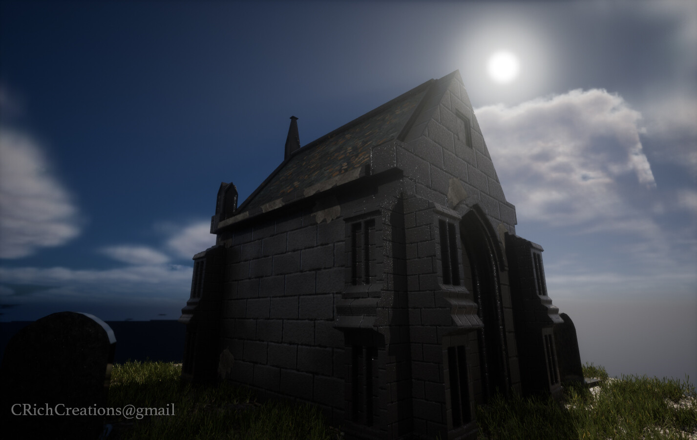 Cliff Rich - Mausoleum Diorama