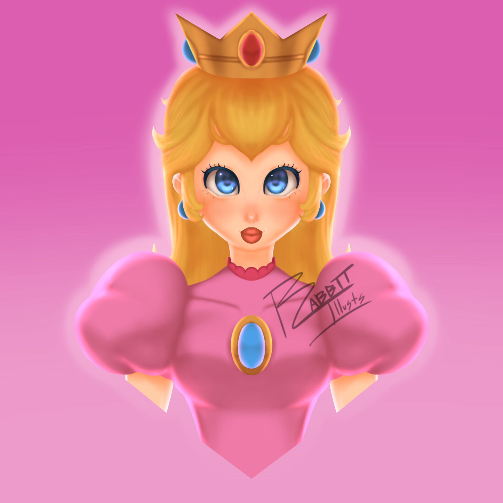 Cute Princess Peach