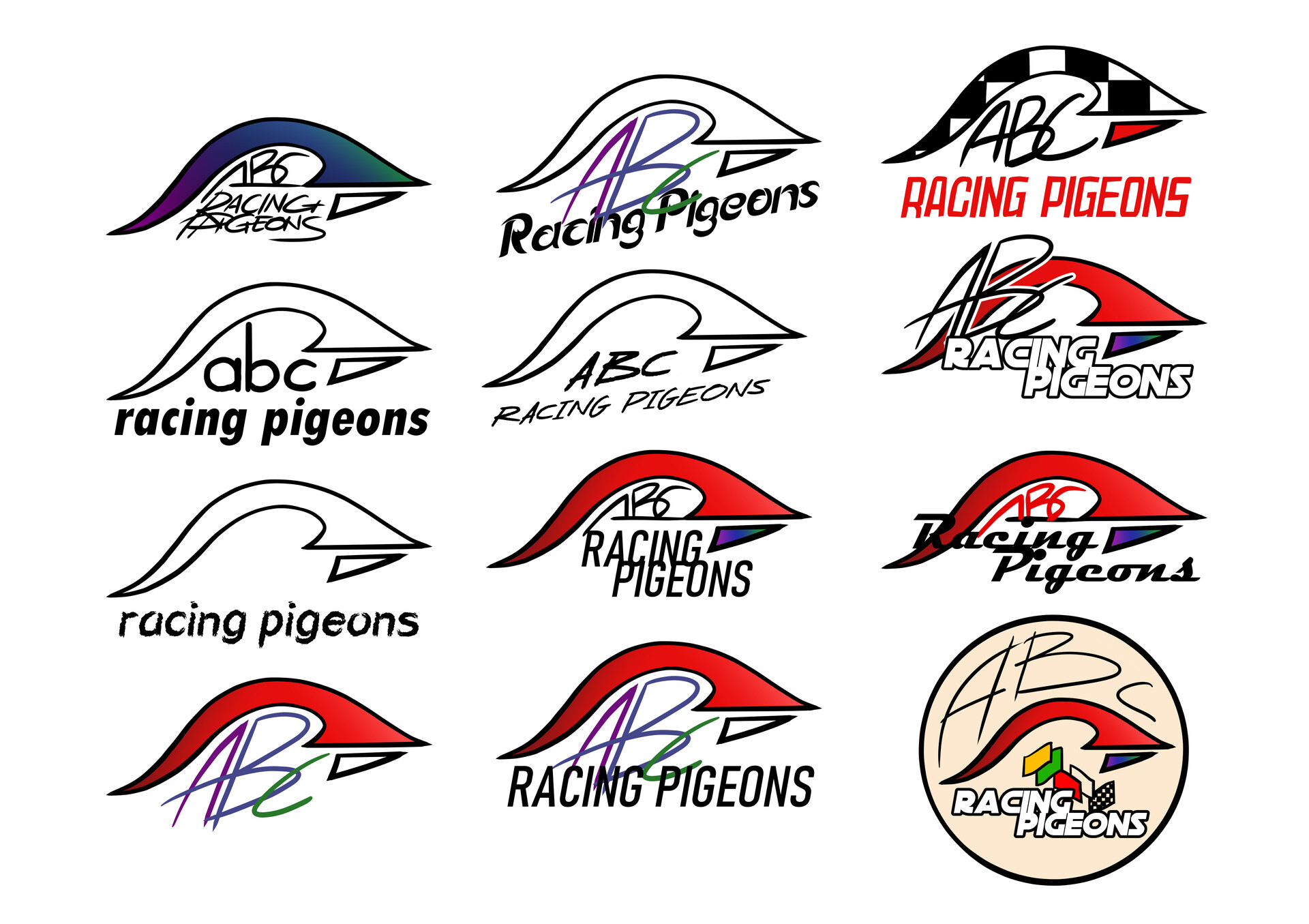 Pigeon Logo Maker | Create a Pigeon Logo | Fiverr