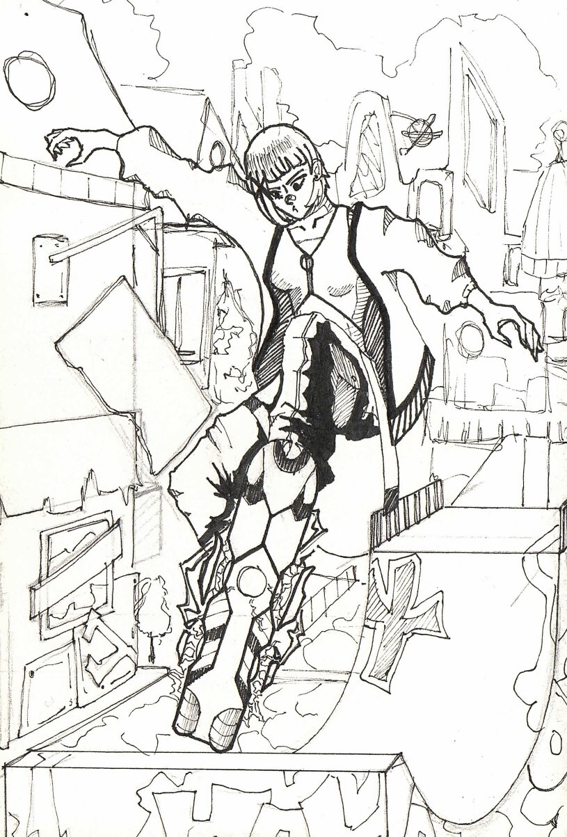 ArtStation Skater Girl