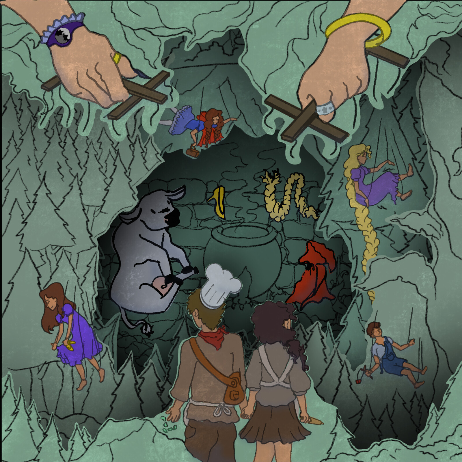 Book cover for Into the Woods