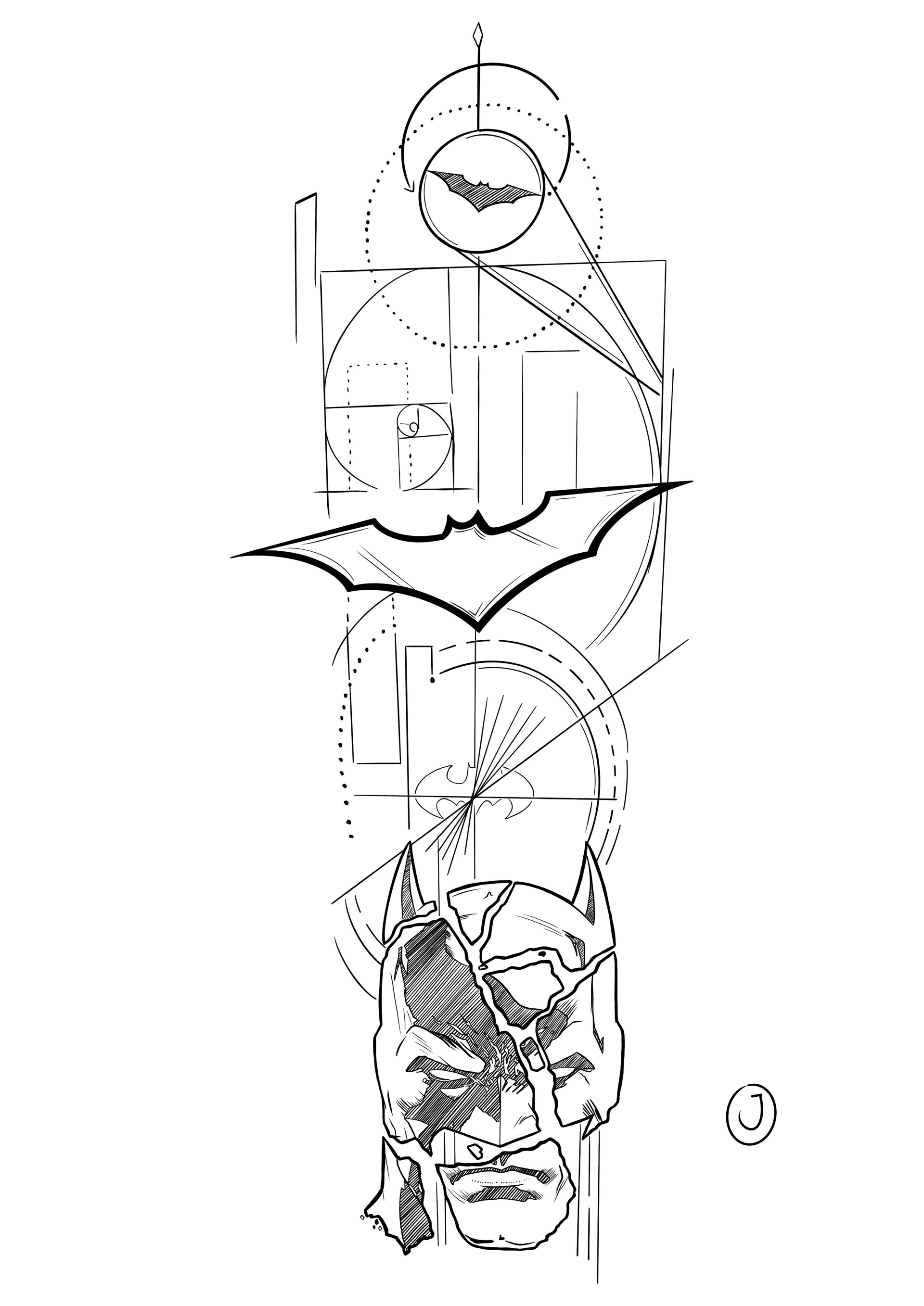 Batman Tattoo Design by lordkai on DeviantArt