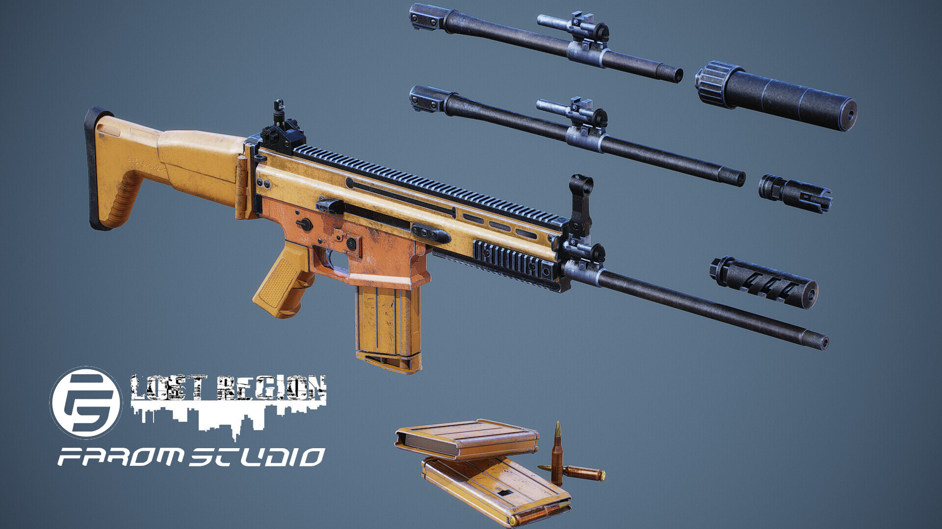 ArtStation - FN SCAR - H