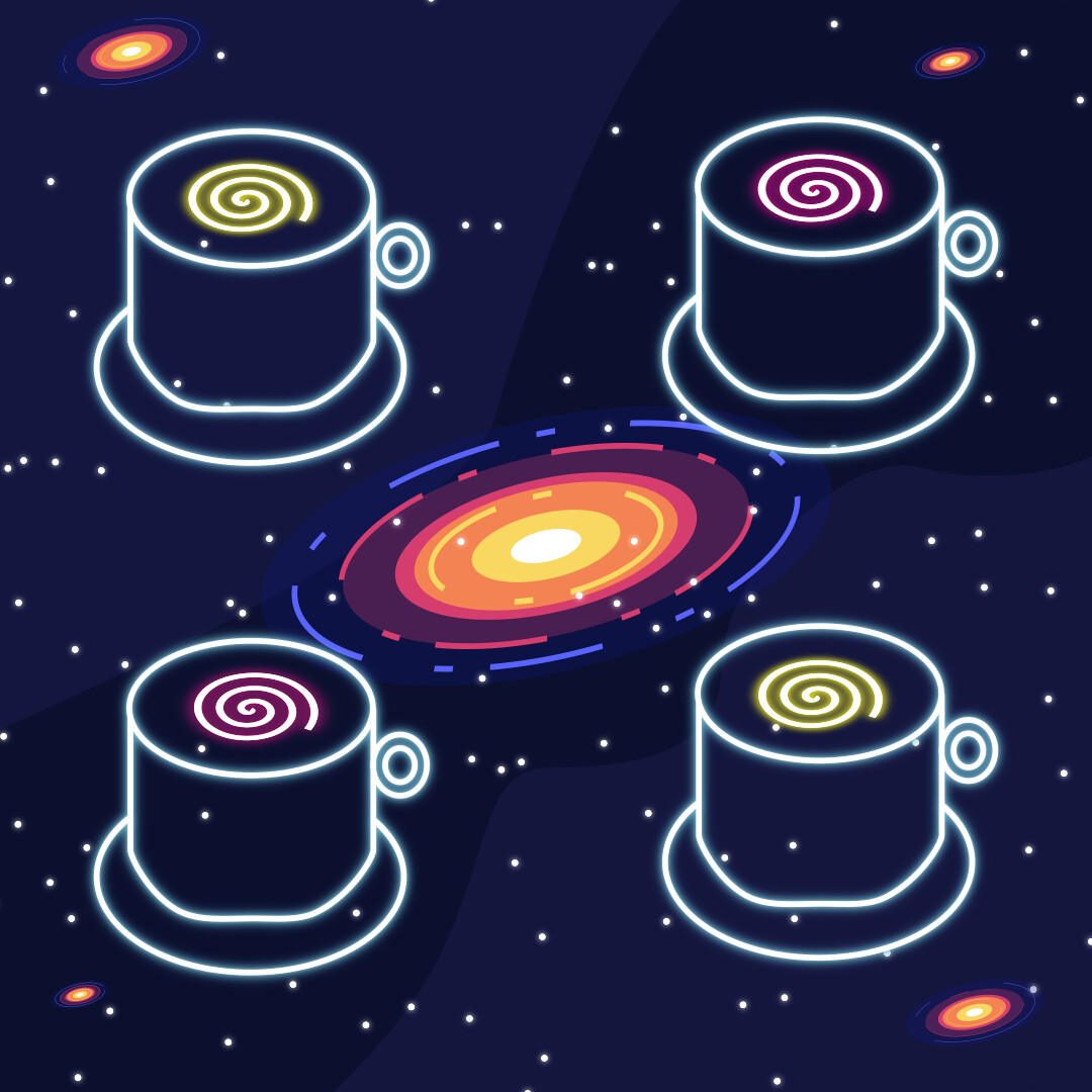 ArtStation Cosmic Coffee