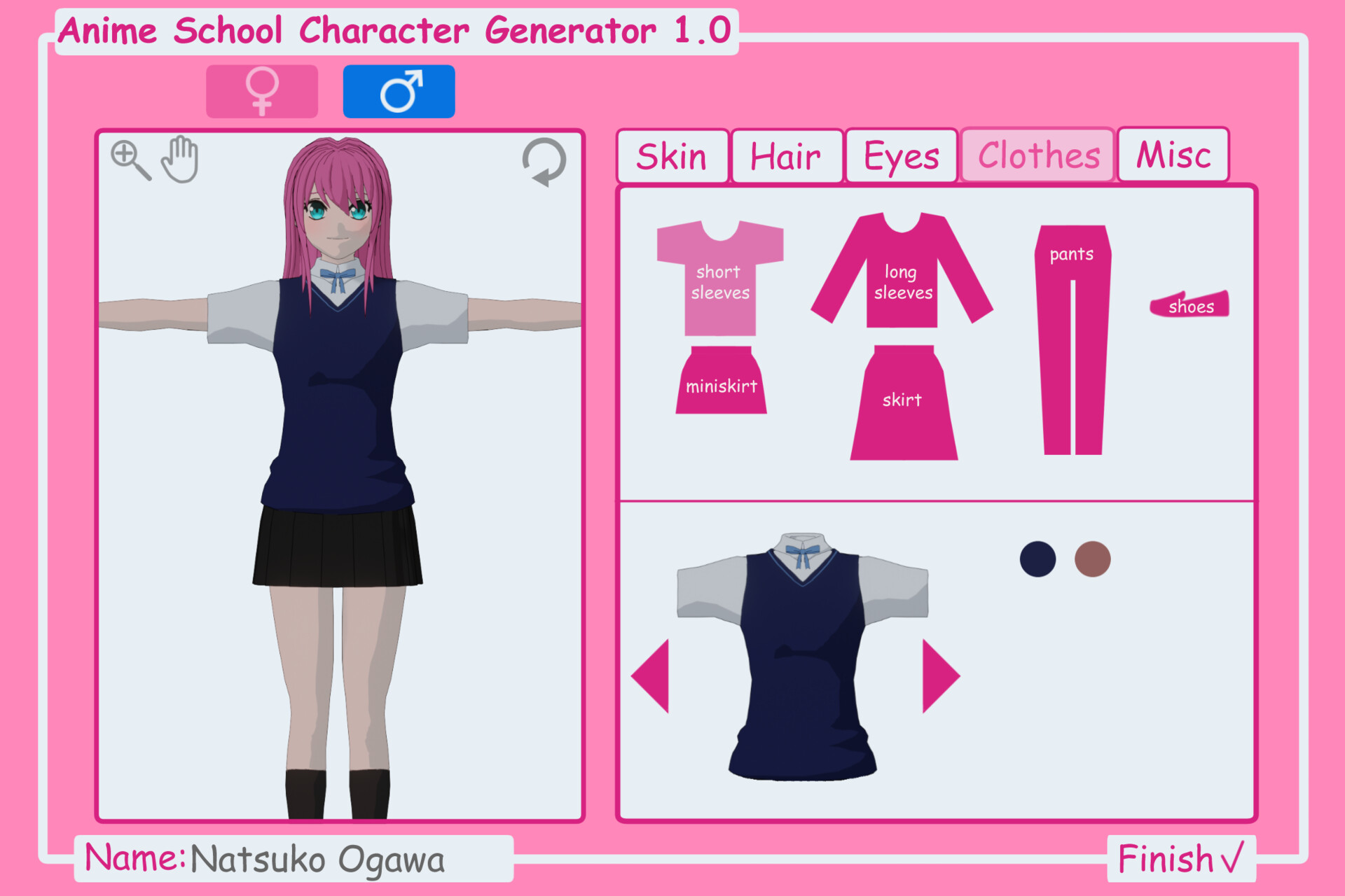 New Anime Character Creator Quizzes