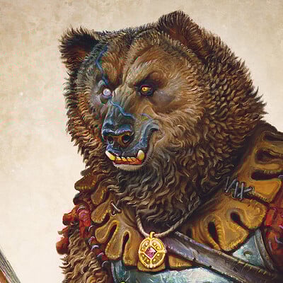 Justin gerard justin gerard motm111 werebear color web72