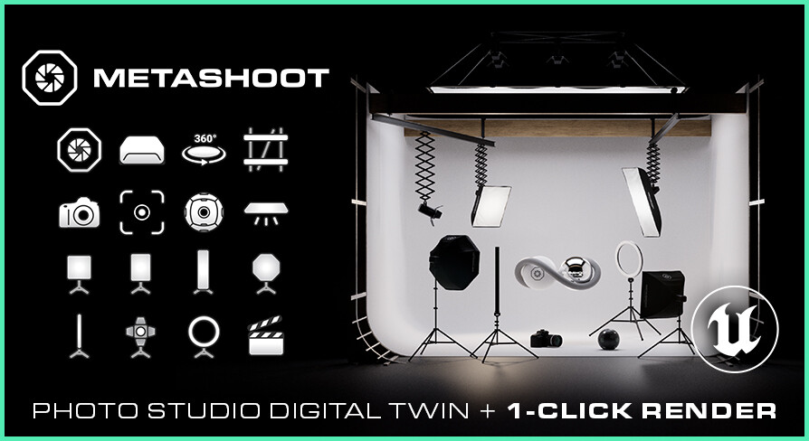 METASHOOT | Plugin | Photo Studio Digital Twin for Unreal Engine - by VINZI