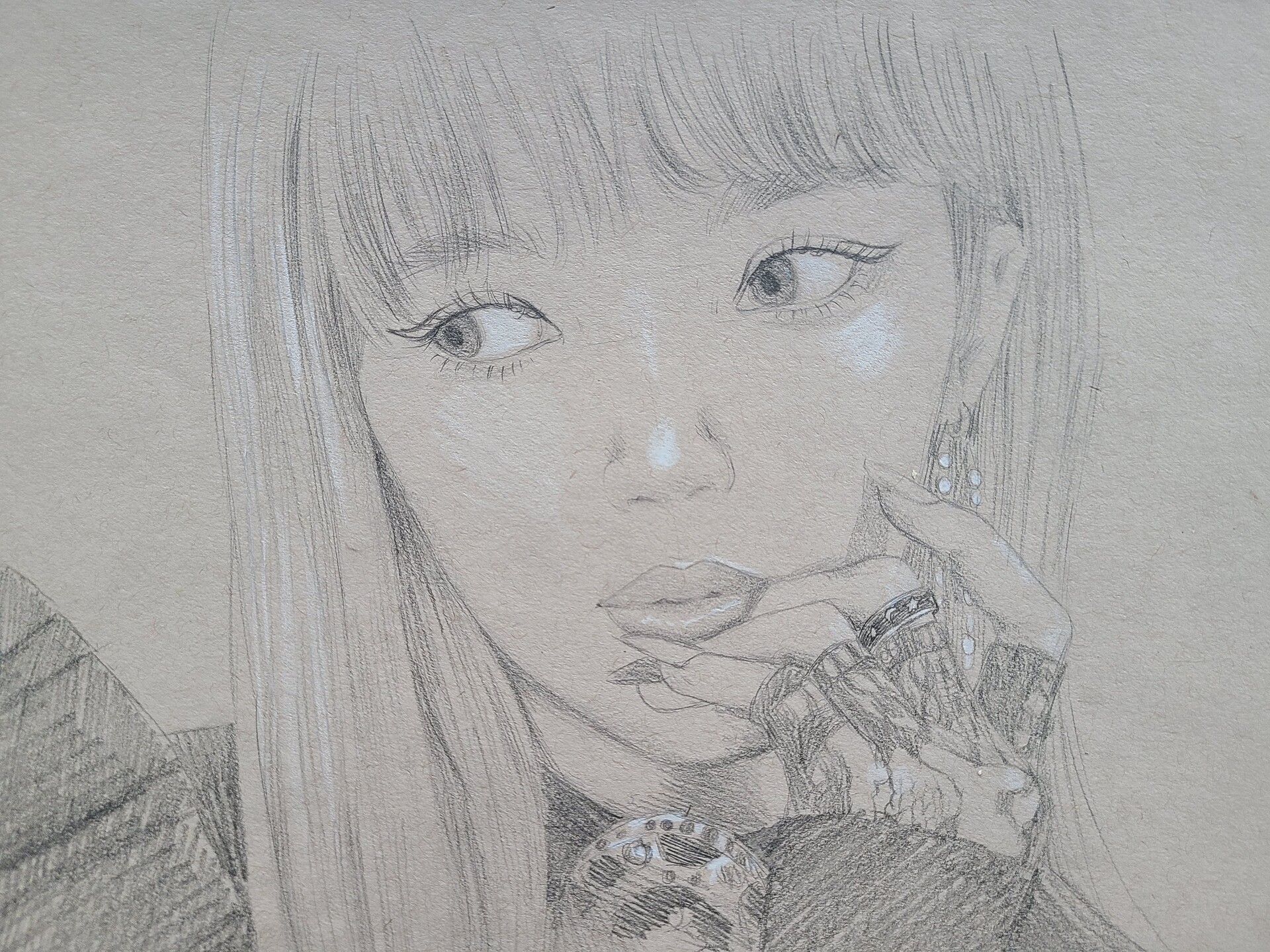 VEry Easy How tO draw Lisa ~BLACK PINK~ Kpop - MyHobbyClass.com - Learn  Drawing, Painting and have fun with Art and Craft