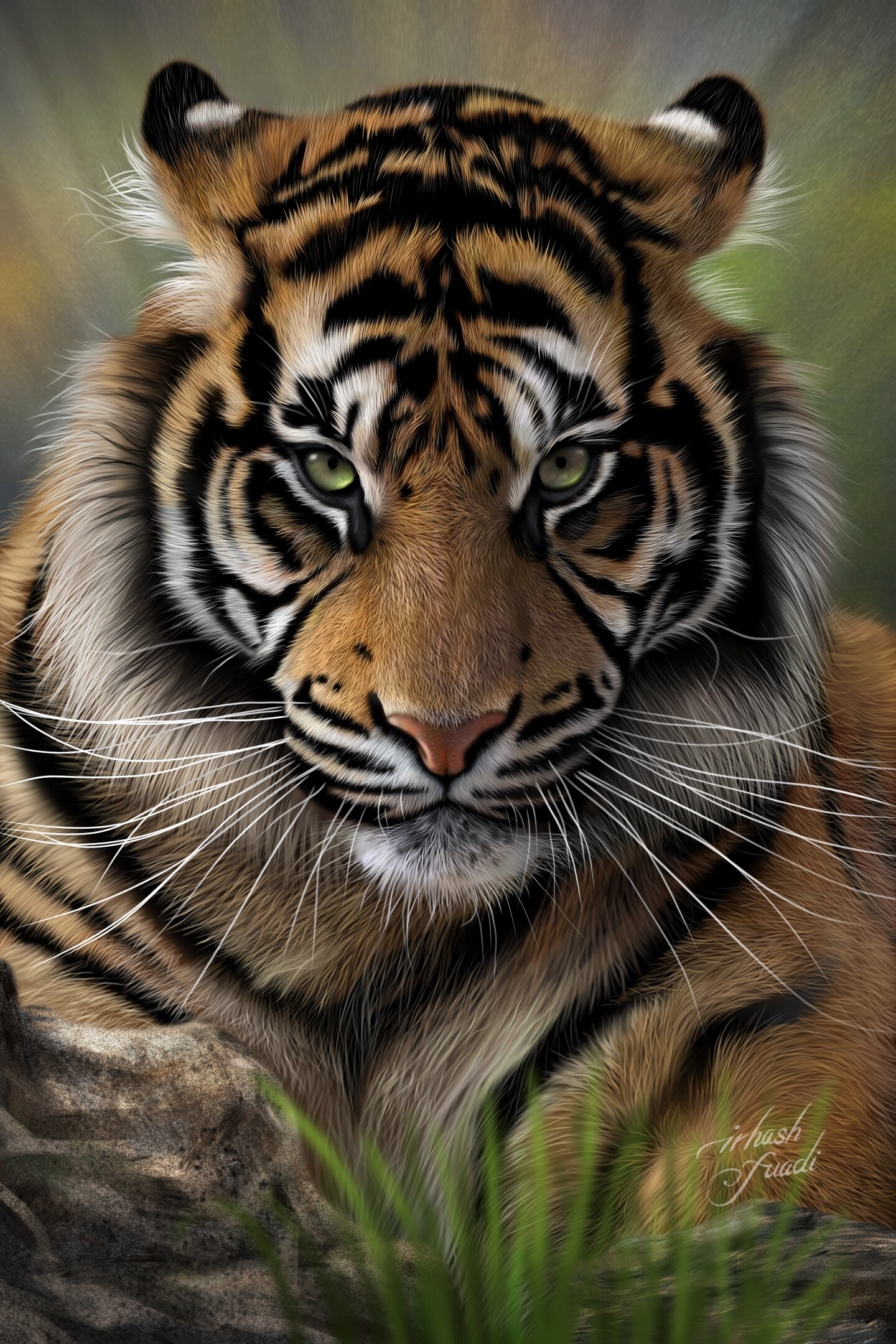 ArtStation - Sumatran Tiger