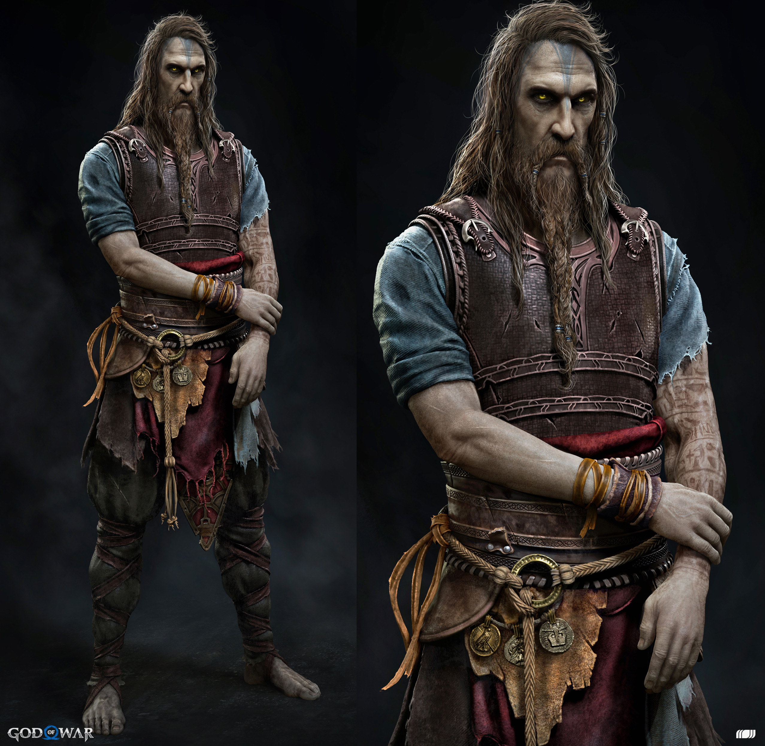 Fan-Art God of War Ragnarok TYR : r/PS4