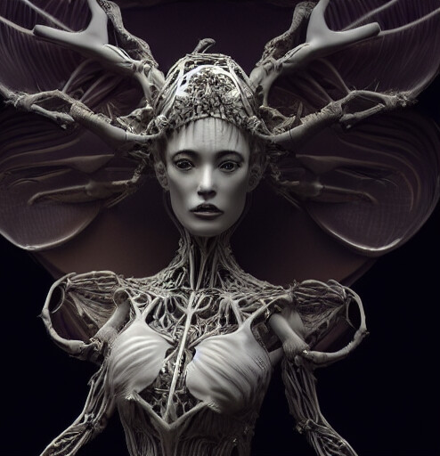 ArtStation - Biomechanical qlipoth/ tree of death spirits and demon concept