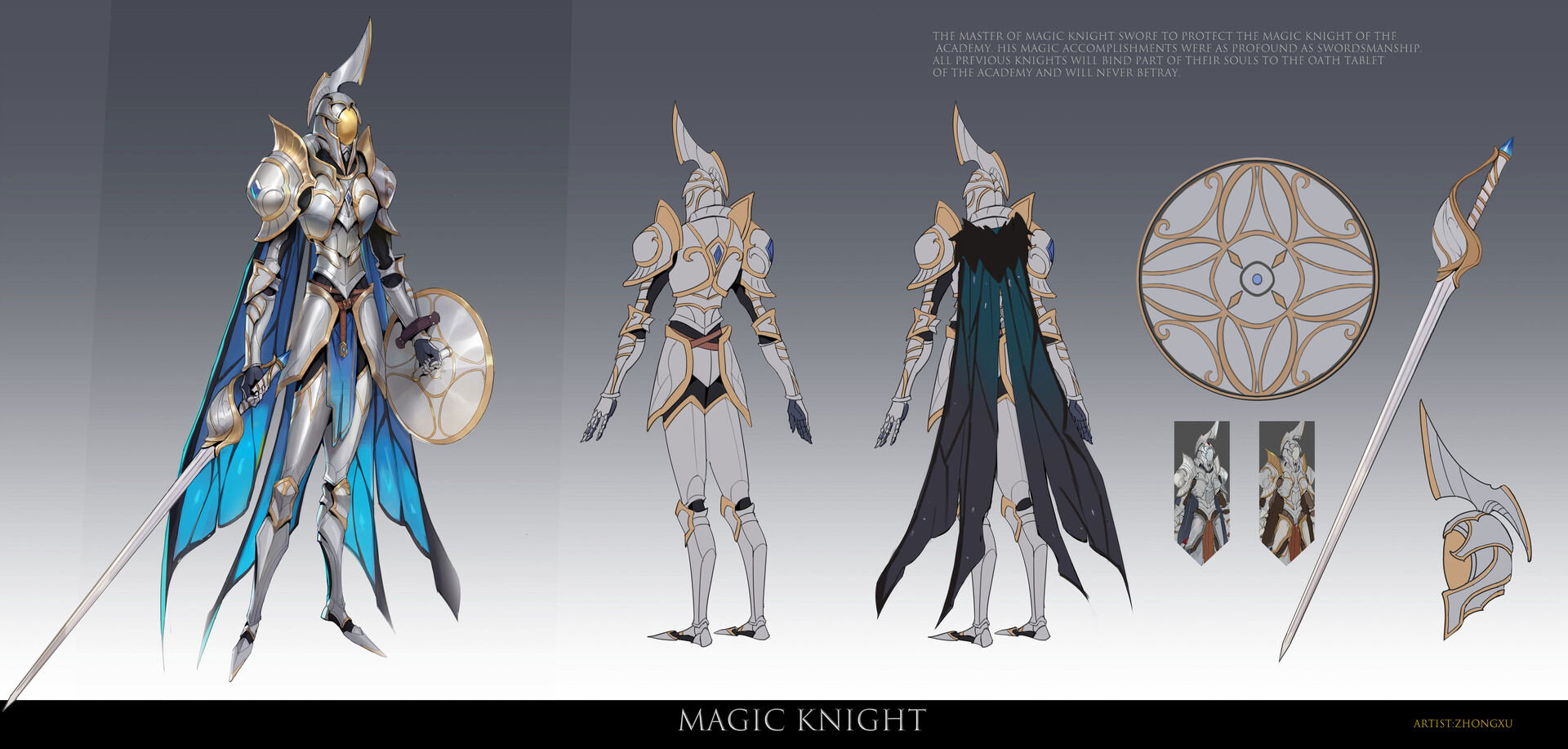 ArtStation mirror knight