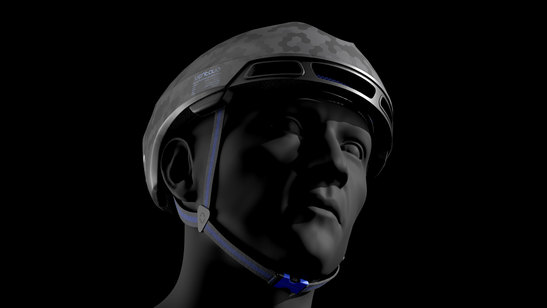 ArtStation Ventoux Hybrid Helmet GameReady 3d