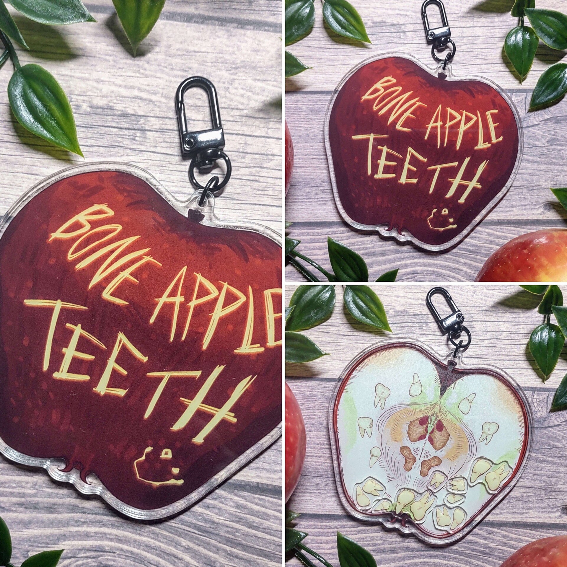 ArtStation - Bone Apple Teeth Shaker Charm!