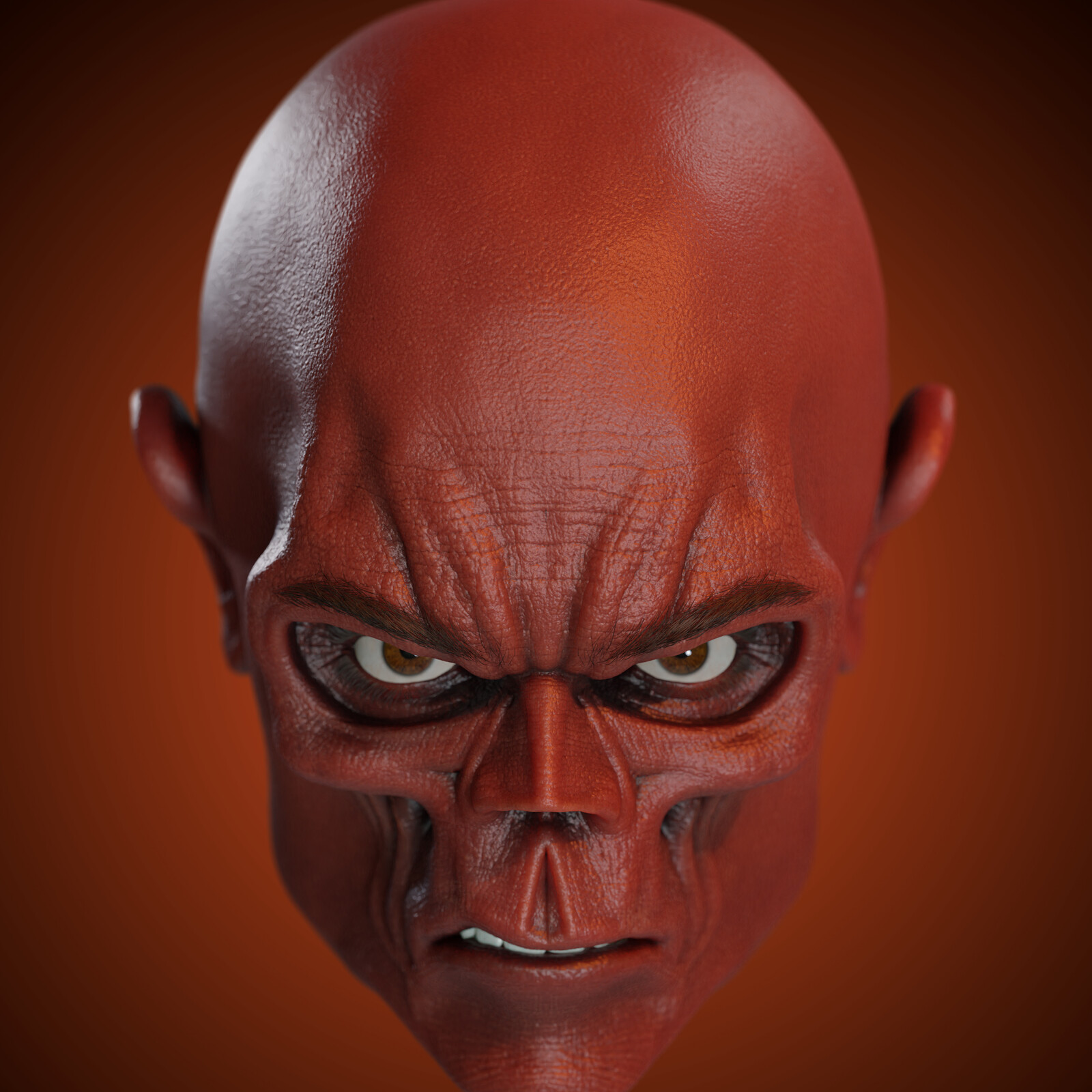 Red Skull - Sculpting Practice