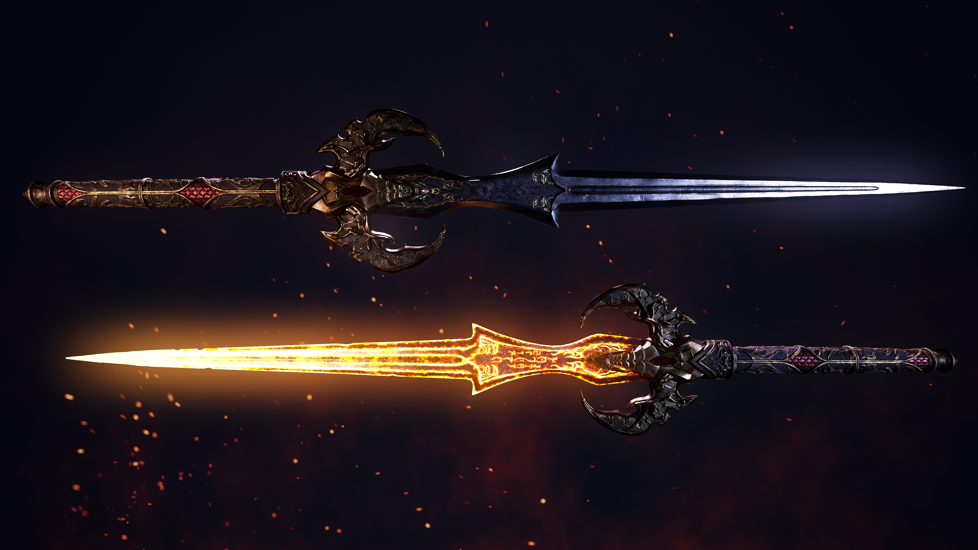 Brad Scheer Dragon Fire Sword