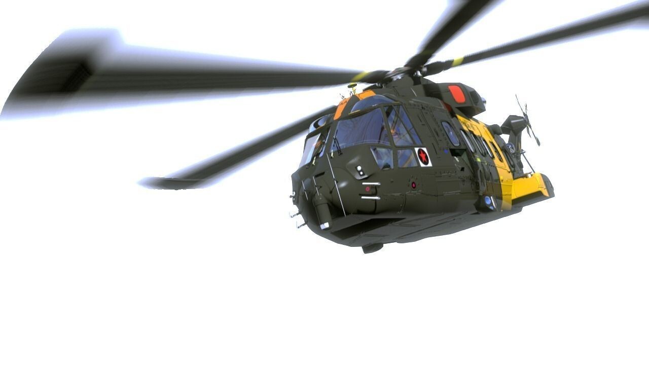 ArtStation - EH 101 Helicopter