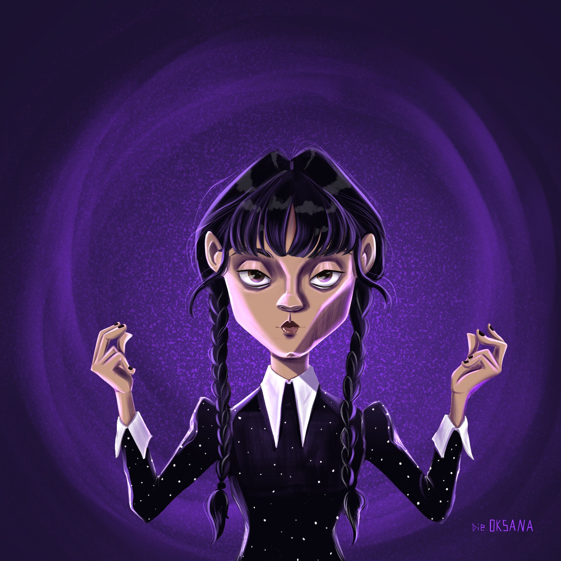 ArtStation - Wednesday Addams