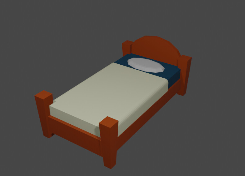 ArtStation - Bed