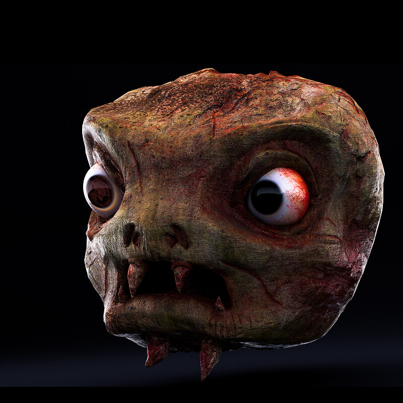 Swamp Monster head