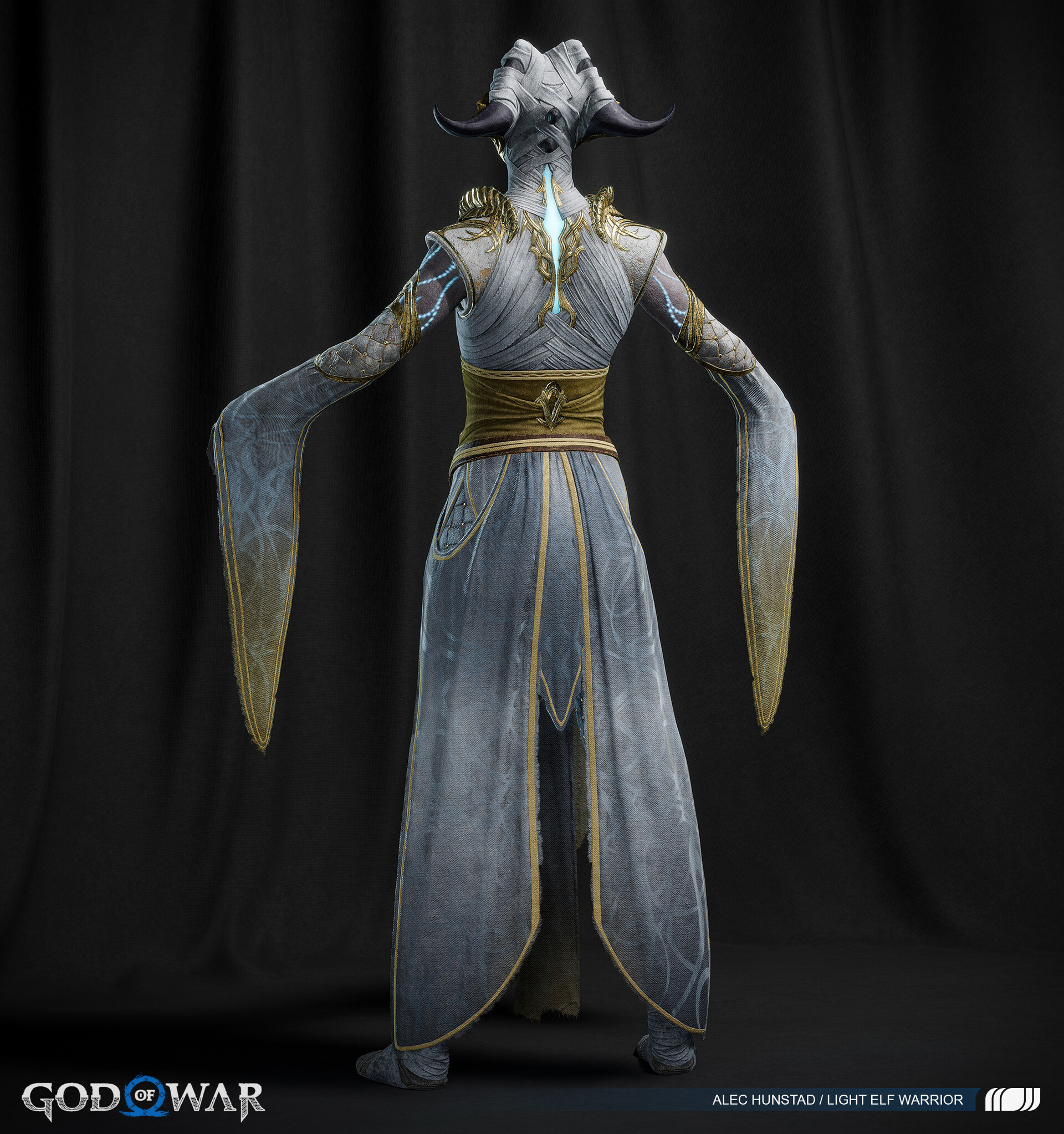 ArtStation - God of War Ragnarok - Light Elf Warrior