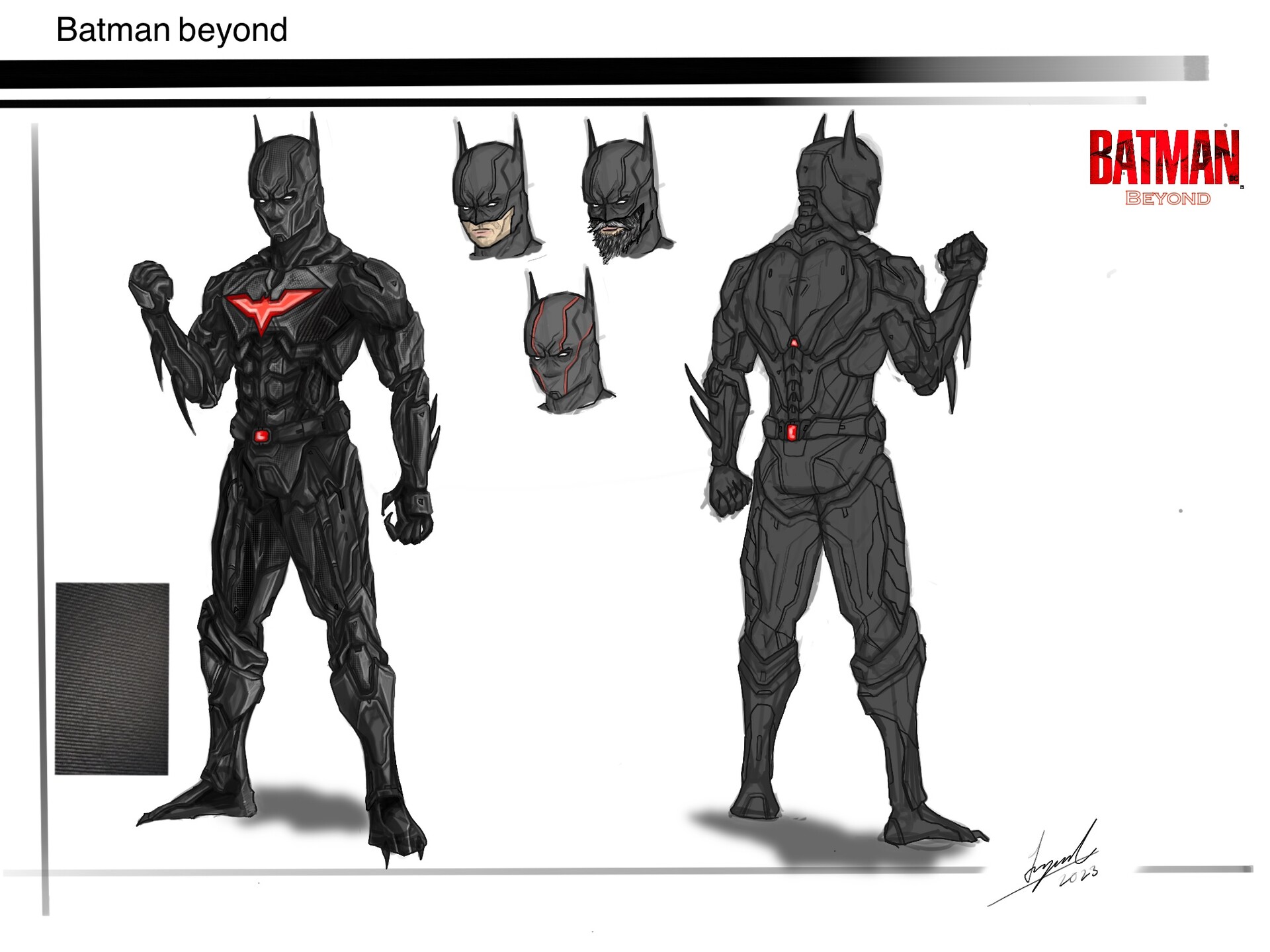 ArtStation - Batman Beyond - concept art