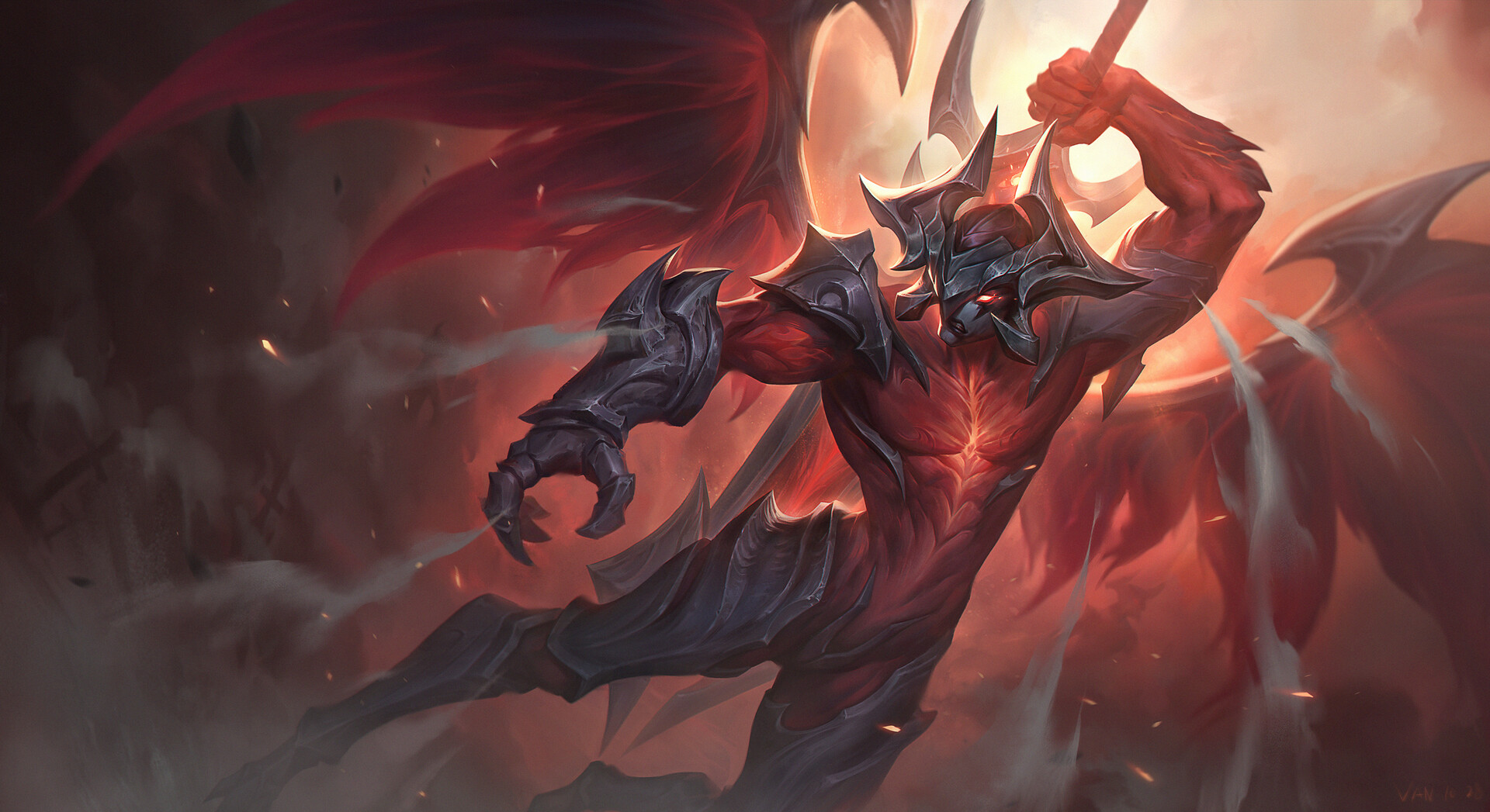 ArtStation Aatroxthe Darkin Blade