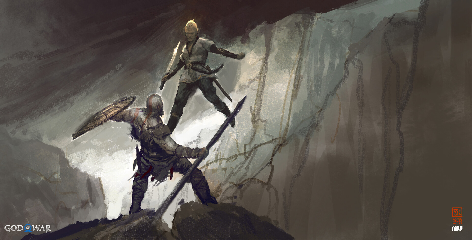 Kratos vs Heimdall pics : r/GodofWarRagnarok