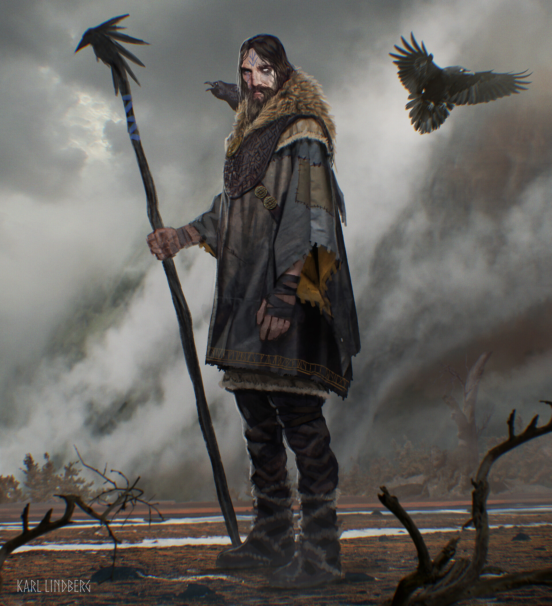 ArtStation - Odin (God of War Ragnarok)