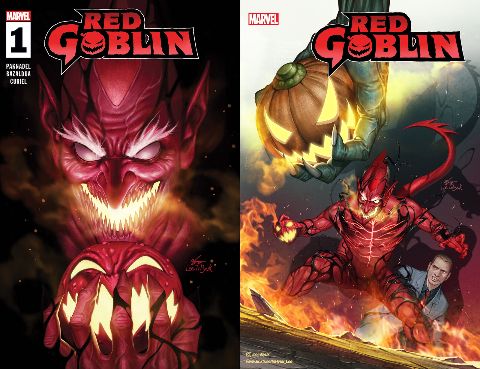 Red Goblin #1 and #2
https://www.instagram.com/p/CkwrfcXhomQ/