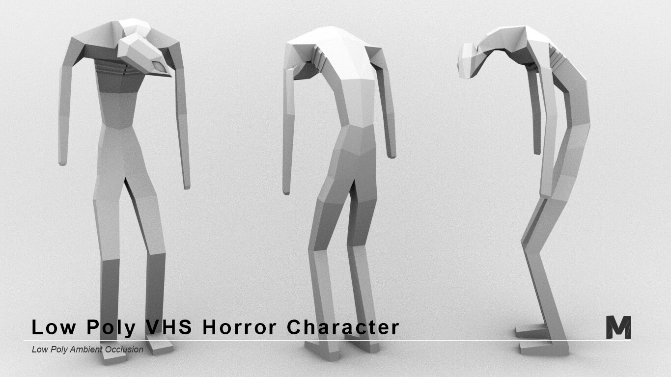 Matthew Gould - Low-Poly Horror Character