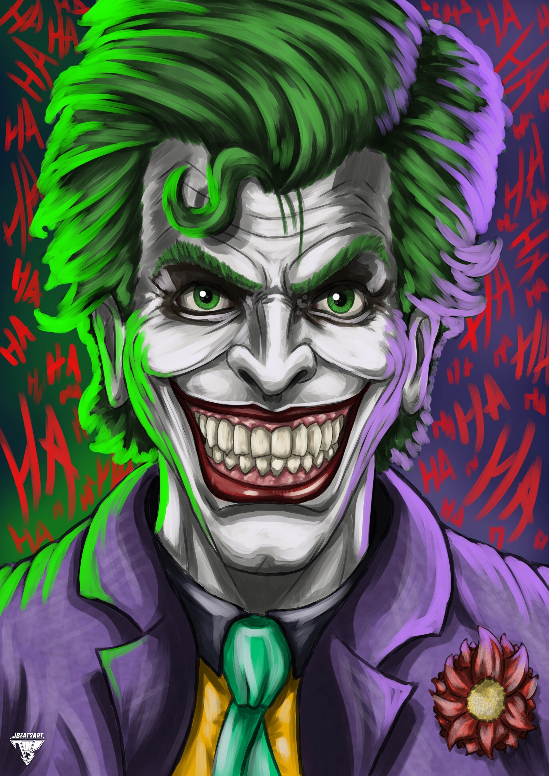 ArtStation - Joker comic style