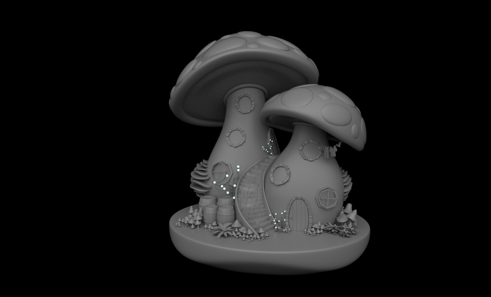 rachel-ray-conroy-mushroom-house-diarama