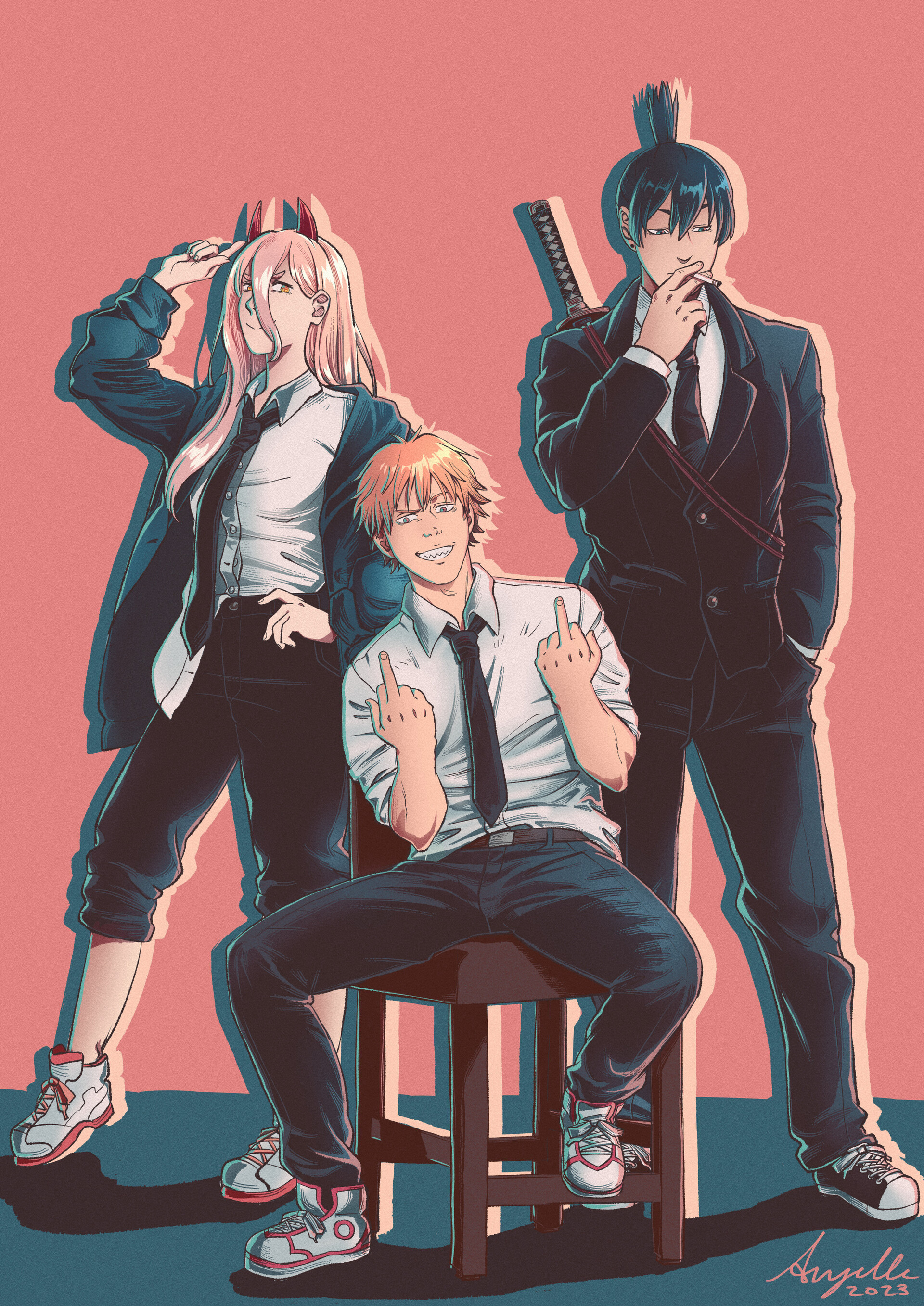 ArtStation - Chainsaw Man