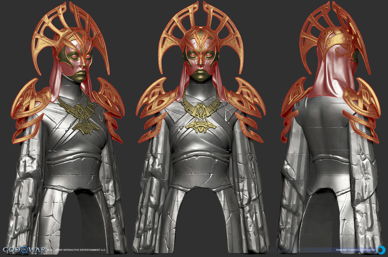 All Parts in red were pulled over from character sculpt