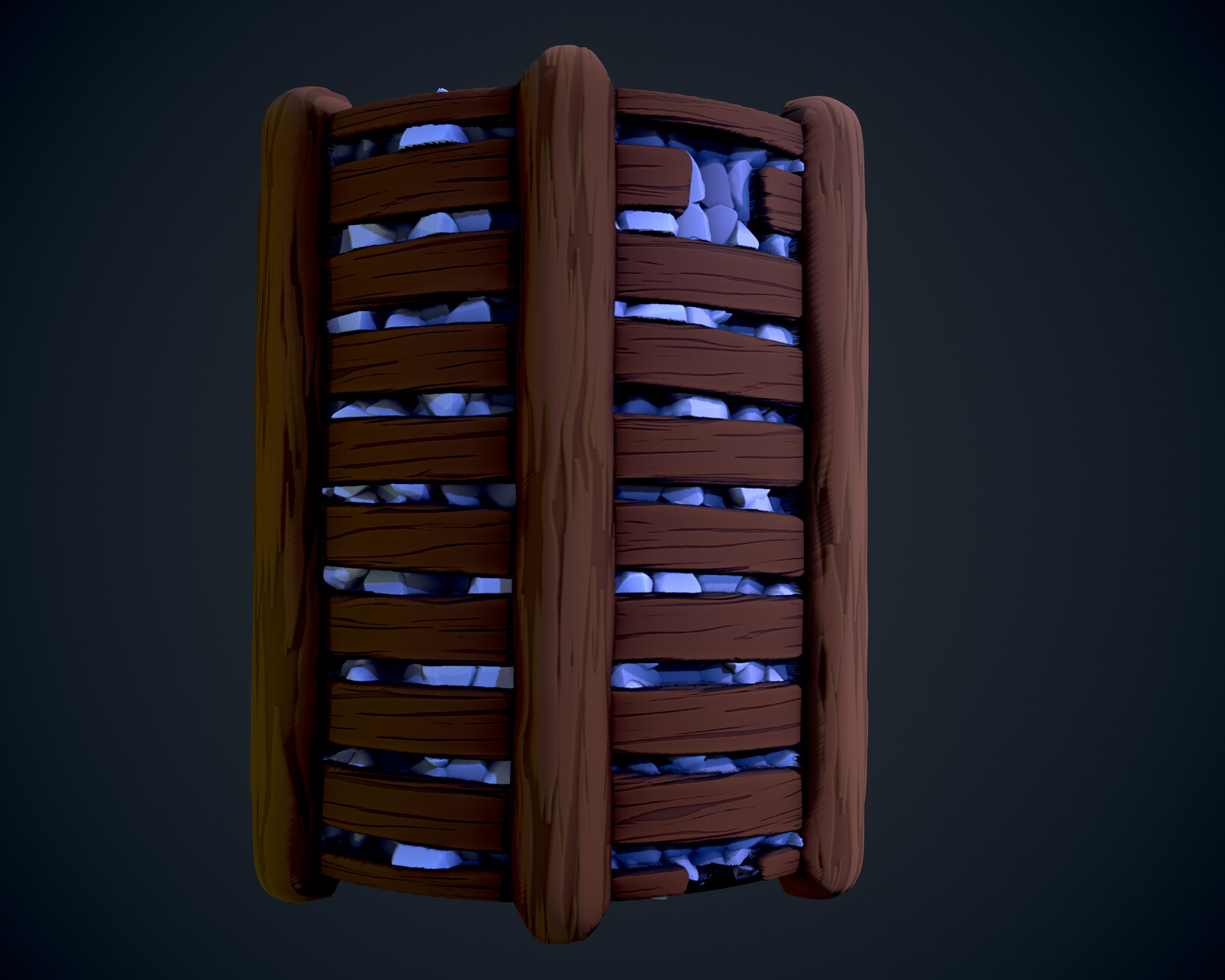 Stephen Damm Bøås Stylized Mineshaft Material
