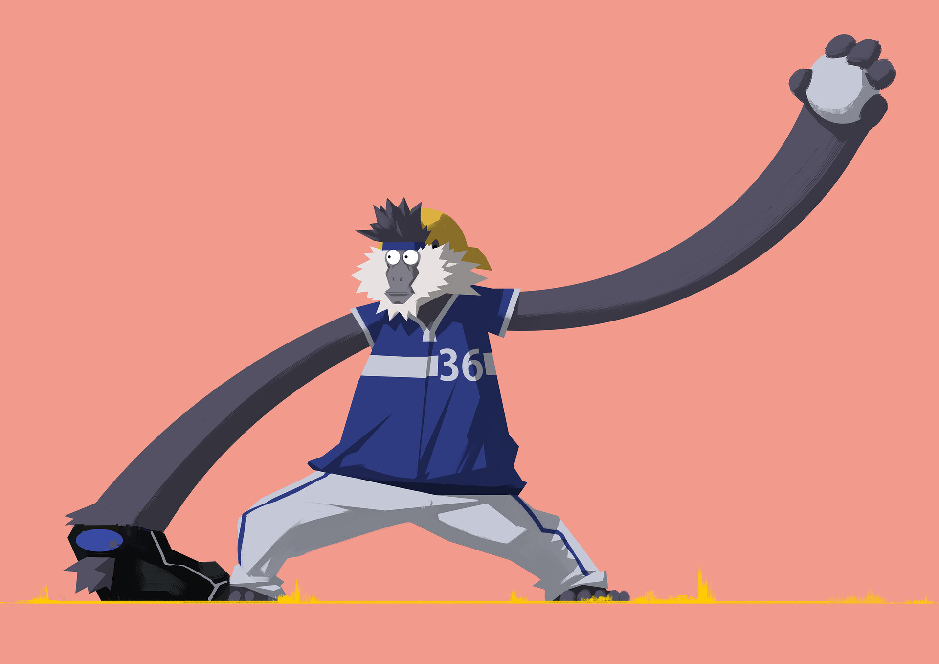 ArtStation 长臂猿