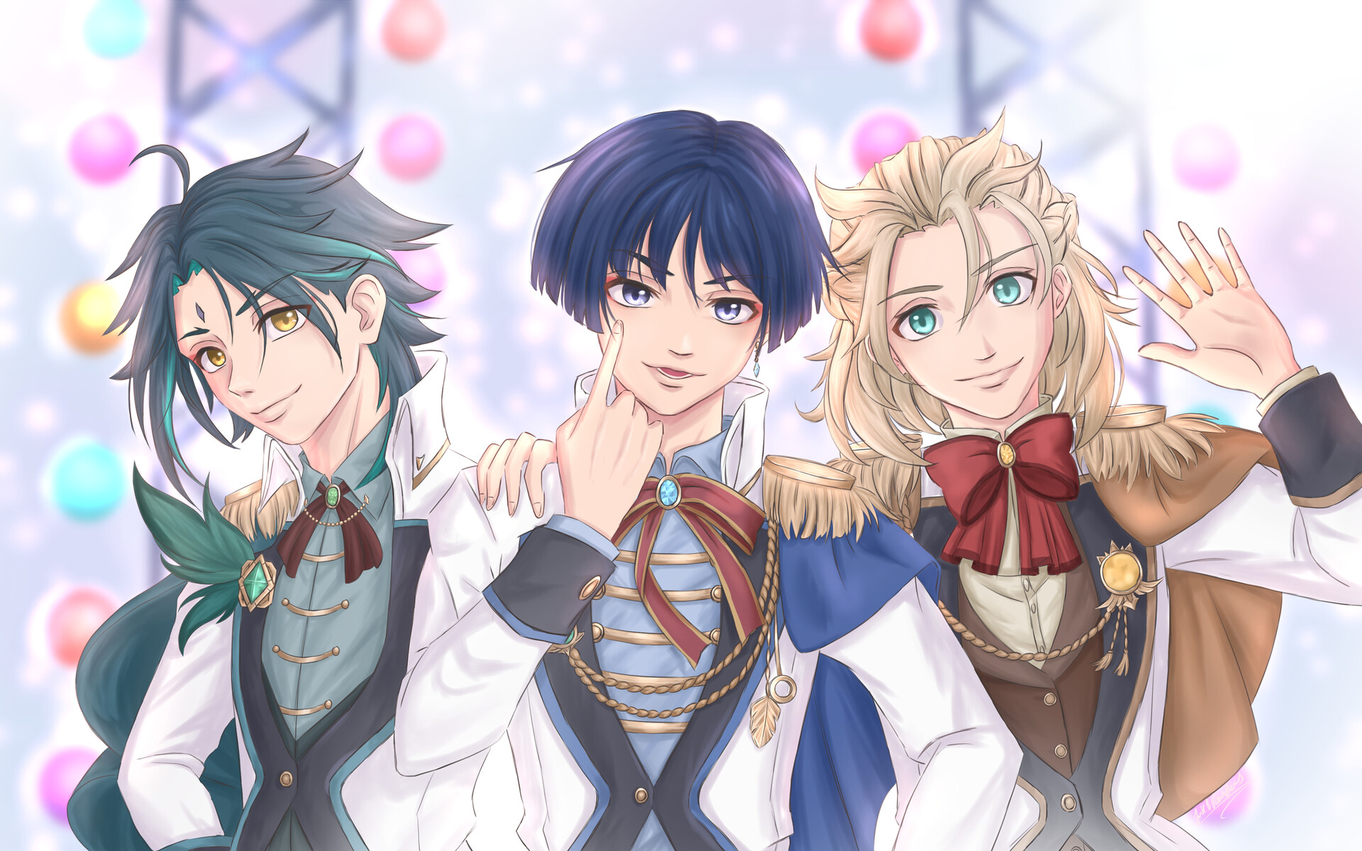 ArtStation Genshin Idol Fanart