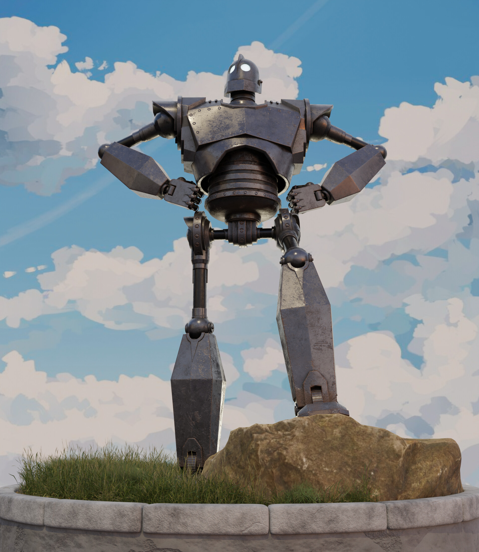 ArtStation The Iron Giant