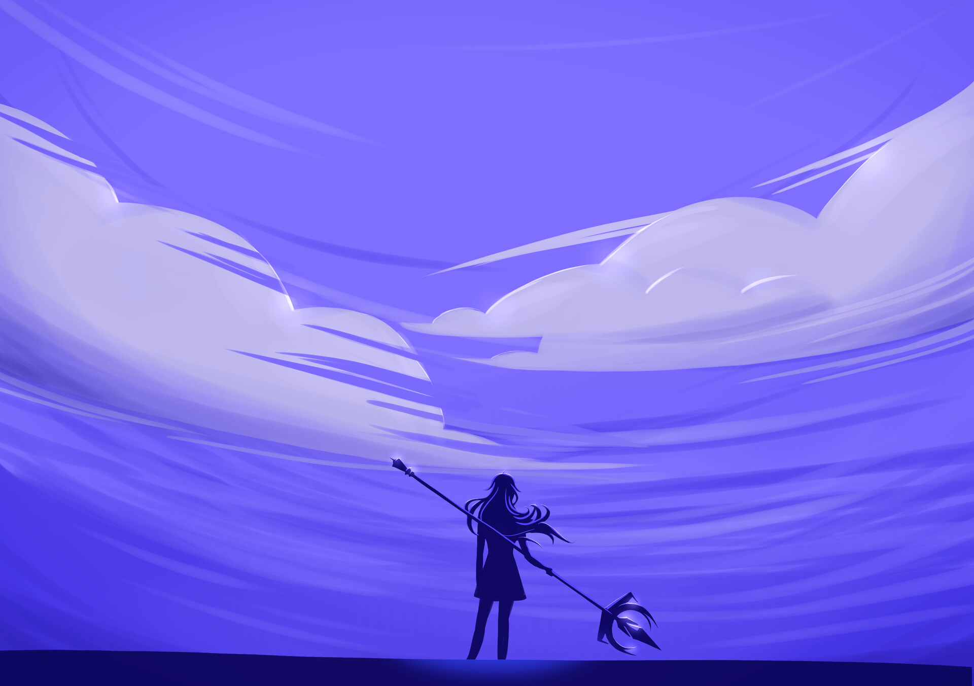 ArtStation - Purple Girl