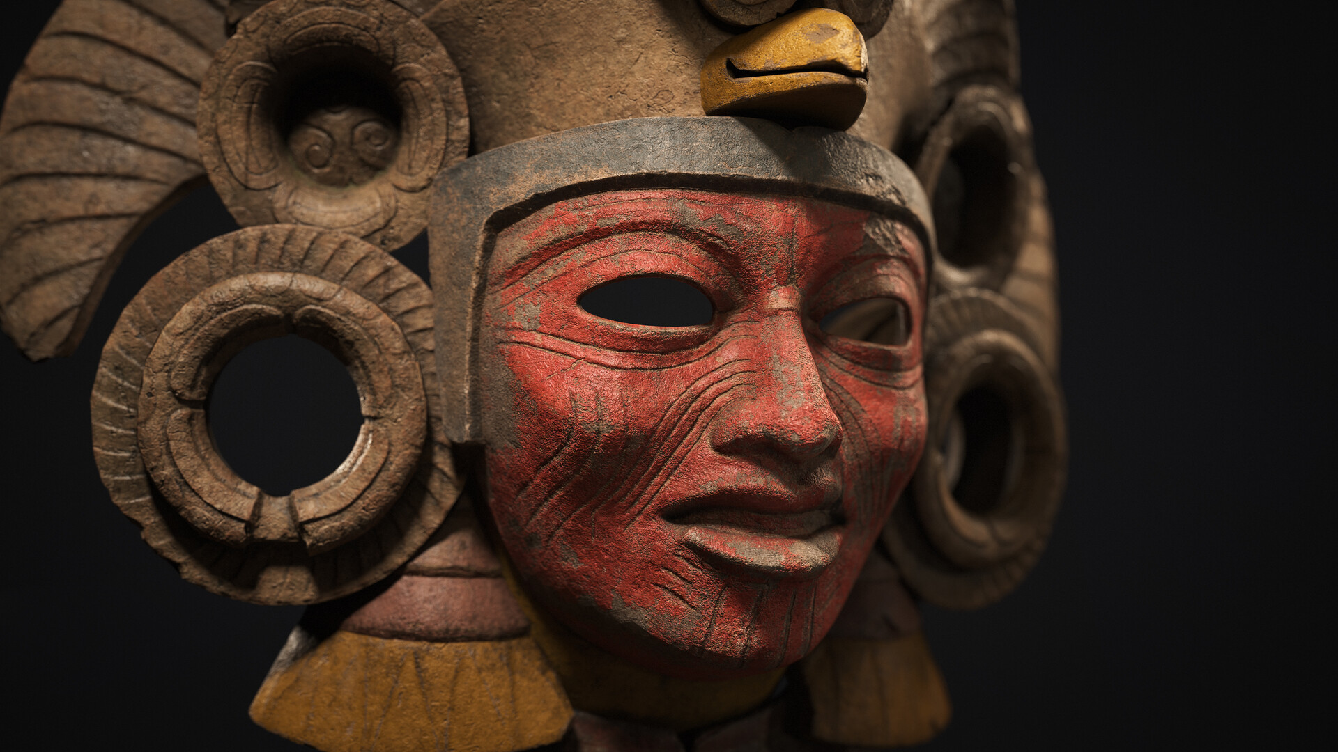 Rakesh kumar - Teotihuacan Mask