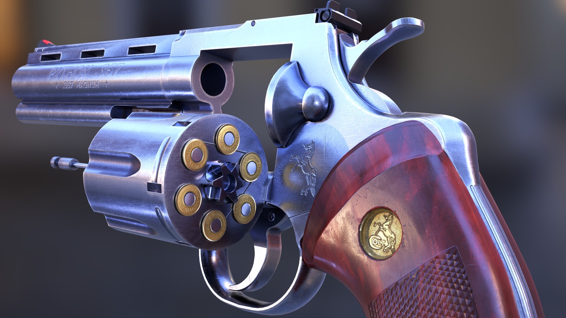 Samy OS - Colt Python Revolver