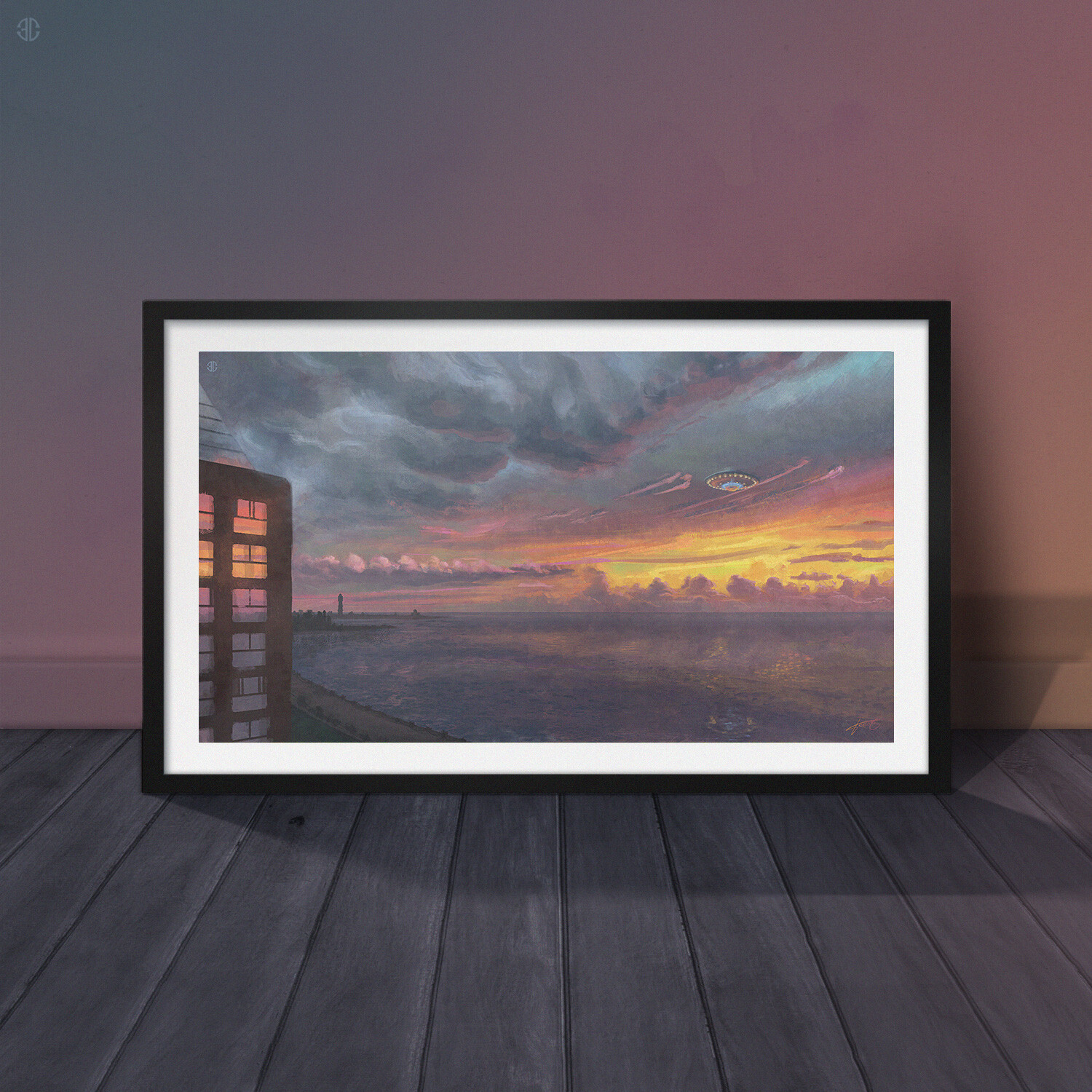 framed printing