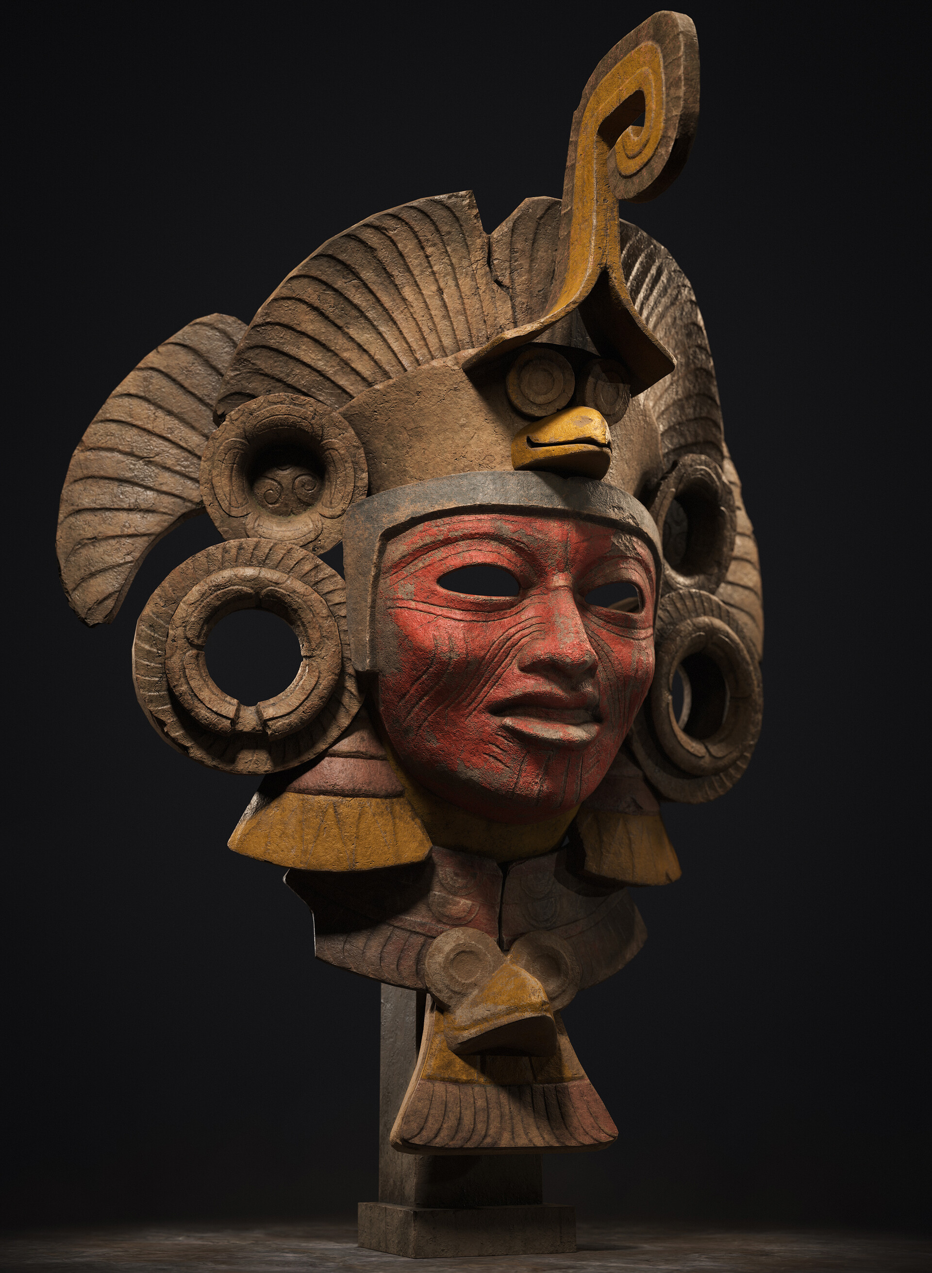 Rakesh kumar - Teotihuacan Mask