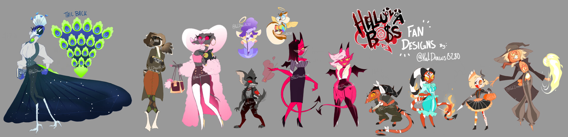 ArtStation - Helluva Boss Fan Design Work