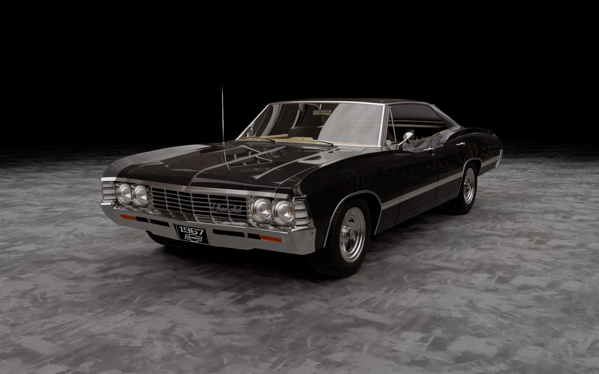 ArtStation - 1967 Chevrolet Impala